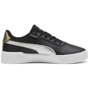 Puma CARINA 2.0 METALLIC SHINE Dámske tenisky, čierna, veľkosť 37.5