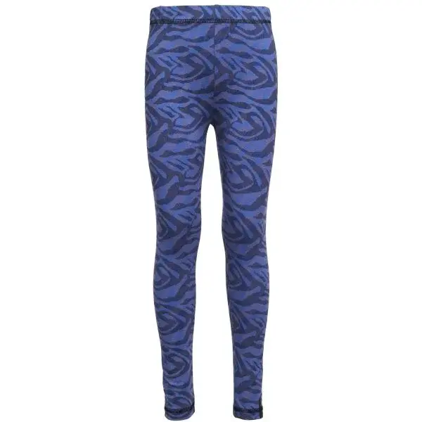 LOAP BYNARA Dievčenské legíny, modrá, veľkosť 122-128