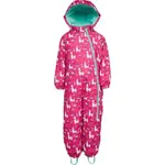Lewro ZAYAN Detský zateplený overal, ružová, veľkosť 92-98