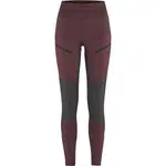 KARI TRAA ANE HIKING TIGHTS Dámske legíny, vínová, veľkosť