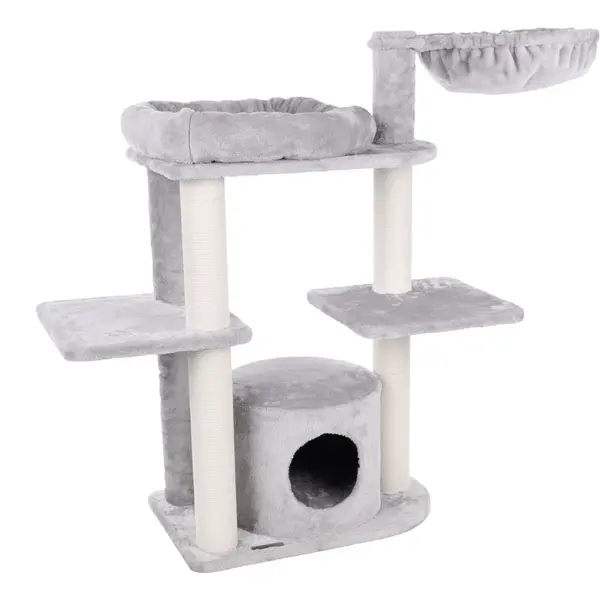 Flamingo Škrabací strom Fenway Grey | Škrabadlo pro kočky