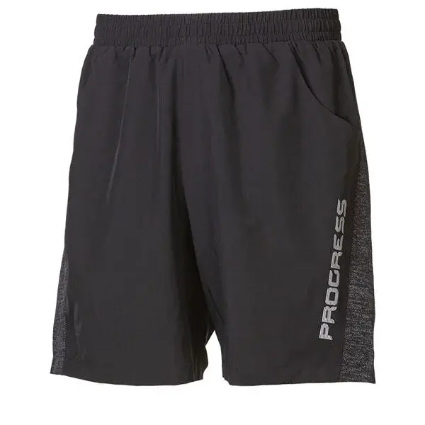 PROGRESS VOLCAN Pánske športové šortky, čierna, veľkosť