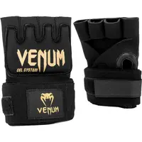 Venum KONTACT GEL GLOVE WRAPS Rukavice, čierna, veľkosť