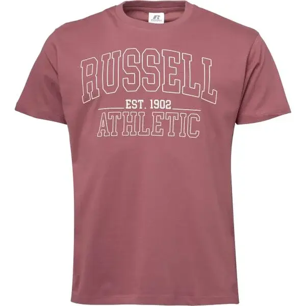 Russell Athletic BIG LOGO Pánske tričko, červená, veľkosť