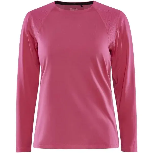 Craft ADV ESSENCE LS TEE W Dámske funkčné tričko, ružová, veľkosť