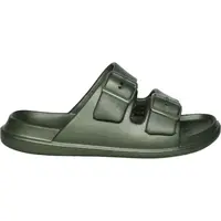 AQUOS ELDRIC Detské šľapky, tmavo zelená, veľkosť