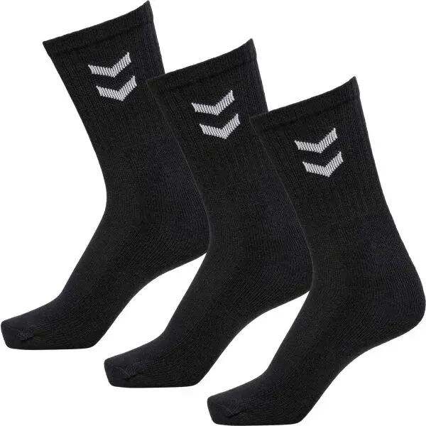 Hummel 3-PACK BASIC SOCK Ponožky, čierna, veľkosť