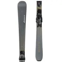 Nordica BELLE 72 CA + FDT TP2 COMPACT 10 GW Dámske zjazdové lyže, tmavo sivá, veľkosť