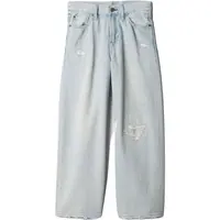 GAP BAGGY Chlapčenské džínsy, svetlomodrá, veľkosť 7Y