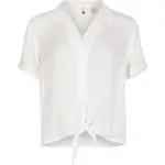 O'Neill CALI WOVEN SHIRT Dámska košeľa s krátkym rukávom, biela, veľkosť