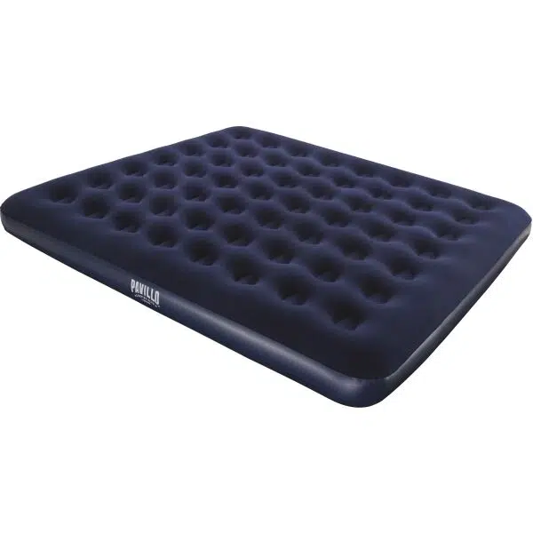 Bestway KING FLOCKED MAT Nafukovací matrac, modrá, veľkosť