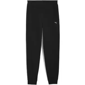 Puma ESSENTIALS ELEVATED PANTS FL Pánske tepláky, čierna, veľkosť