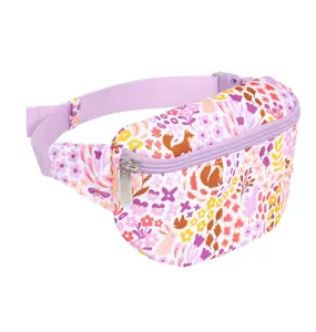 A Little Lovely Company dětská ledvinka - květinová zahrada