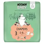 MOOMIN BABY 3 Eko pleny midi 5–8 kg 48 ks