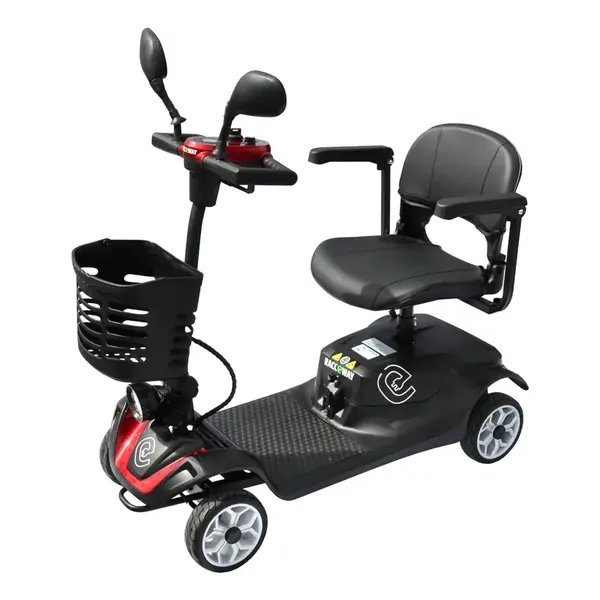 Racceway Elektrický čtyřkolový vozík SOLID, vínový