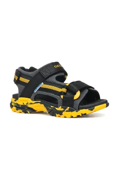 Dětské sandály Geox BOREALIS oranžová barva, J450RE.01411