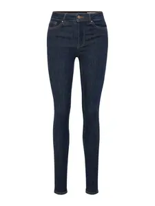 Vero Moda Tall Džínsy 'VMFLASH'  tmavomodrá