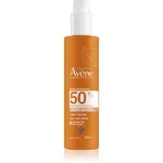 Avène Sun Care Spray 100% Invisible ochranný sprej na opaľovanie SPF 50 200 ml