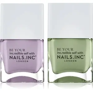 Nails Inc. Summer Matcha Mood Duo sada lakov na nechty
