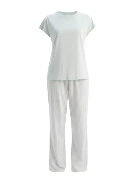 Dagi Pyžamo  sivá / mätová