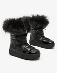 Resti Lace-up boots a'la snow boots with fur Heccti