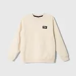 Dětská mikina Fila TRAVENTHAL béžová barva, hladká