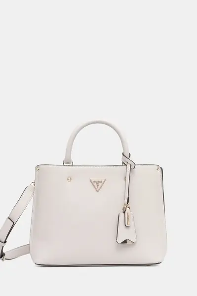 Kabelka Guess MERIDIAN béžová barva, HWBG87 78060