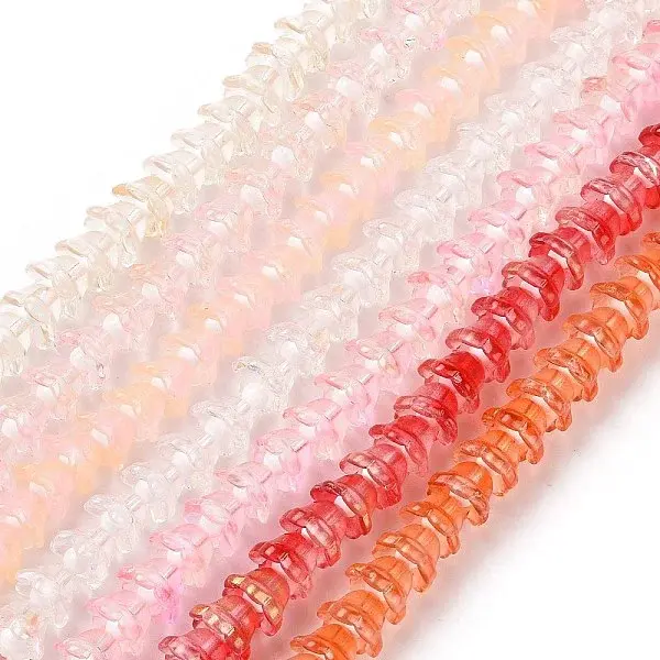 Transparent Glass Beads Strands
