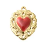 304 Stainless Steel Enamel Pendants