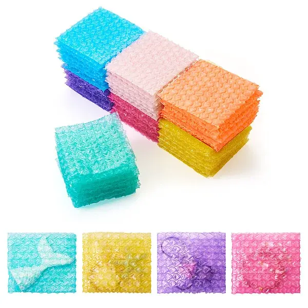 70Pcs 7 Colors Film Package Bags