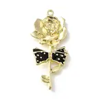 Alloy Black Enamel Gothic Style Pendants