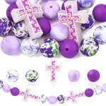 22Pcs Silicone Focal Beads