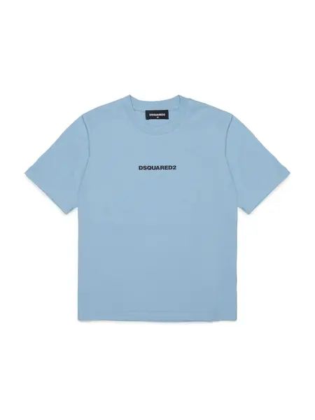 DSQUARED2 Tričko  modrosivá / čierna