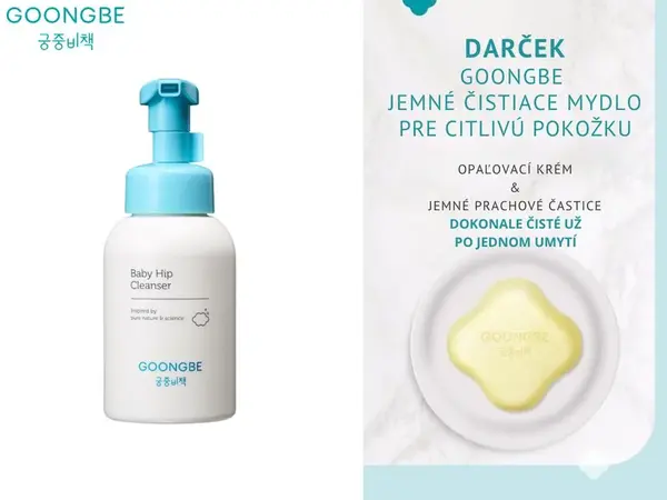 GOONGBE Baby Čistiaca pena na zadoček 300 ml