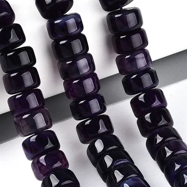 Dyed Natural White Jade Beads Strands