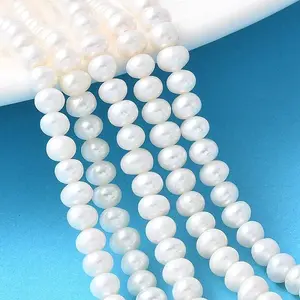 Natural Cultured Freshwater Pearl Beads Strands