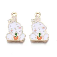 Alloy Enamel Pendants