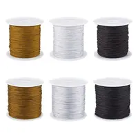 6 Rolls 6 Styles Nylon Chinese Knot Cord