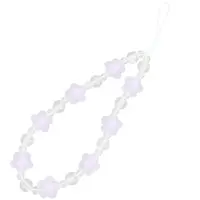 Plastic Beaded Mobile Phone Lanyard Wrist Strap