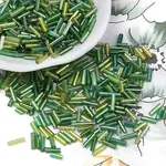Glass Round Bugle Beads
