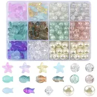 DIY Glass & Acrylic Beads Findings Kits