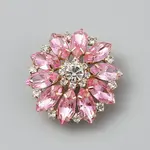 Alloy & Glass & Rhinestone Shank Buttons