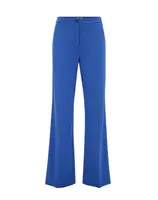 WE Fashion Nohavice s pukmi  kobaltovomodrá