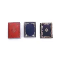 3Pcs Paper Book Miniature Ornaments