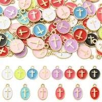 28Pcs 14 Styles Alloy Pendants
