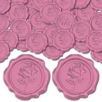 25Pcs Adhesive Wax Seal Stickers