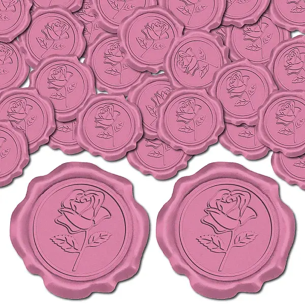 25Pcs Adhesive Wax Seal Stickers