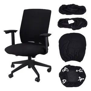 Polyester Chair Pad & Back & Handrail Cover Sets