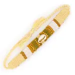 Unique Hand-Woven Cowrie Shell Adjustable Cord Bracelets for Women