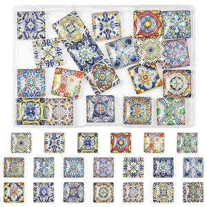 1 Bag Glass Cabochons